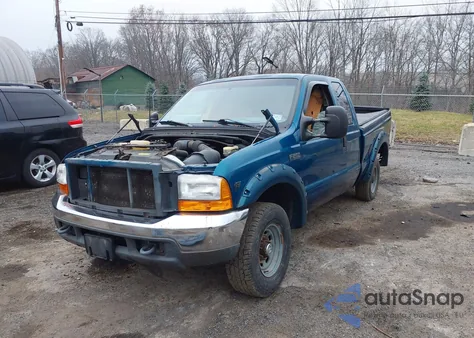 2000 Ford F-250 Lariat/Xl/Xlt из США, поврежденный, VIN 1FTNX21L8YEE23865